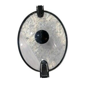 Crock Pot Slow Cooler GLASS LID ONLY 7QT OVAL w/LOCKING CLIPS SCCPVLF712-S-BR